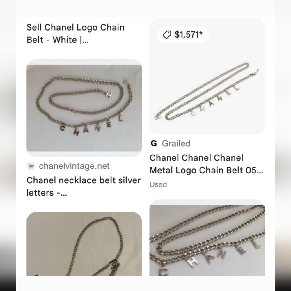 CHANEL Chain Belt - Picture 12 of 14